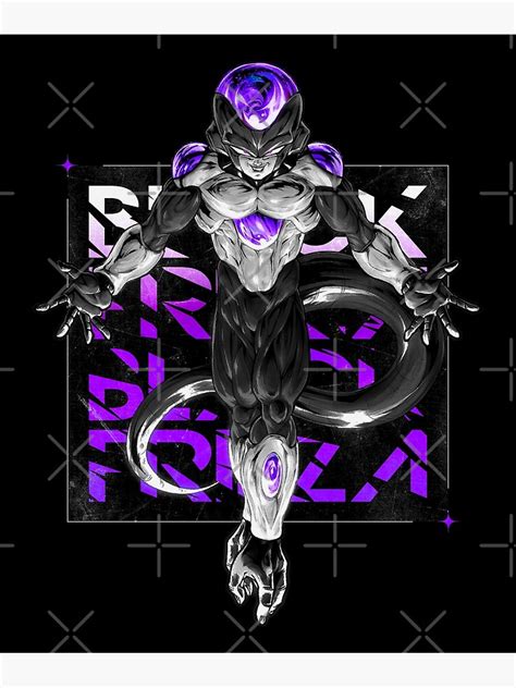 "Frieza new transformation Black Frieza " Poster for Sale by DrWolfstark | Redbubble