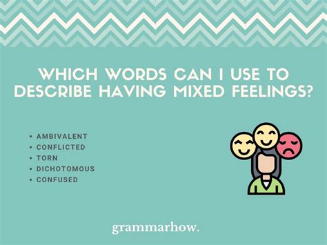 5 Good Synonyms For Having Mixed Feelings (Meaning Explained)