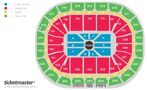 Russell Howard - Respite Seating Plan - Manchester Arena