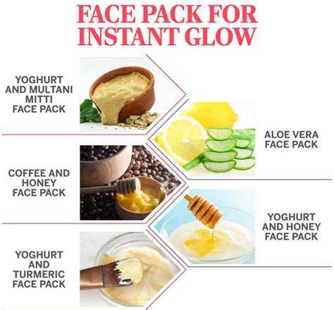 Homemade Face Pack For Instant Glow And Radiance Skin | Femina.in