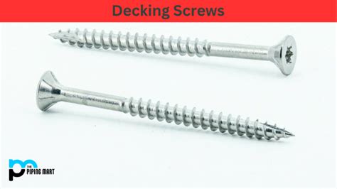 5 Types of Decking Screws and Their Uses