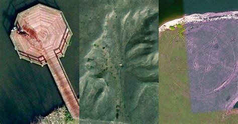 Strange Google Earth Images Will Have You Doing a Double Take