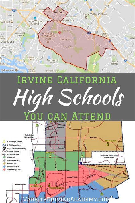 Irvine High School Campus Map