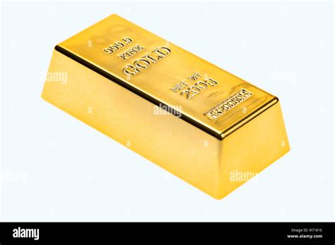 200 g Goldbarren, 999,9 reines Gold Stockfotografie - Alamy