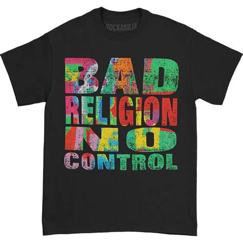 Bad Religion No Control T-shirt 109741 | Rockabilia Merch Store