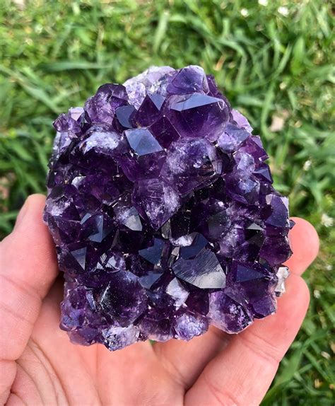 Raw Amethyst Crystal Cluster standing Rough Amethyst Stone Raw Amethyst ...