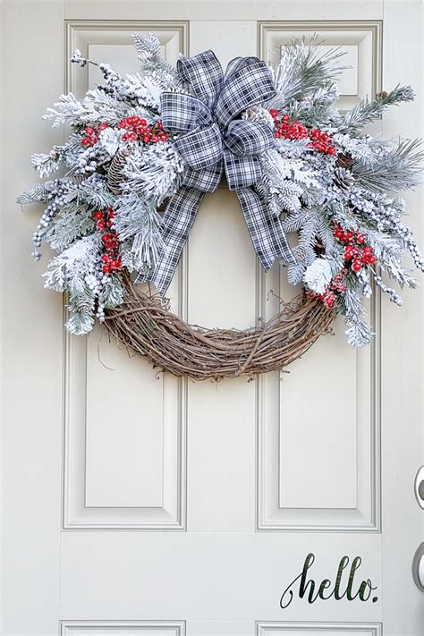 40 Beautiful DIY Christmas Wreaths to Match Your Style