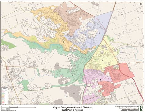 Map Of Georgetown Texas