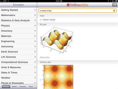 Wolfram Alpha for iPad App Review