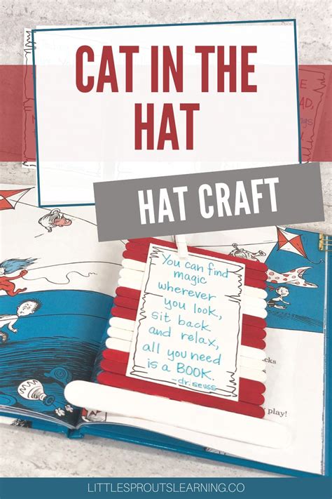 Cat in the Hat Hat Craft-Little Sprouts Learning