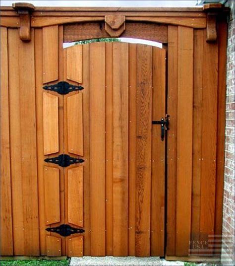 Gates :: Corbels | USA FENCE AND ROOFING | Fence gate, Wood fence gates, Fence & gate accessories