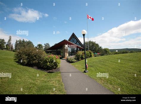 The Alexander Graham Bell Museum in Baddeck, Nova Scotia Stock Photo - Alamy