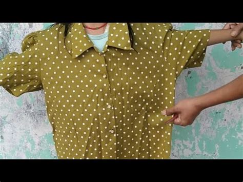 Cara mengecilkan baju yang kebesaran dengan mudah - YouTube