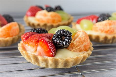 Fruit tartlets - recipe - Daily Gourmet | Mini tartaletas de frutas, Tartaletas de frutas ...