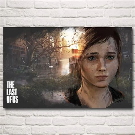 The Last of Us Zombie Survival Horror Action Game Art Silk Poster Home ...