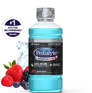 Pedialyte AdvancedCare® Plus Berry Frost Flavor