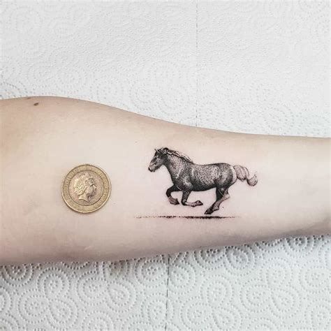 Top 30 Amazing Horse Tattoo Design Ideas (2021 Updated) | Small horse tattoo, Horse tattoo ...