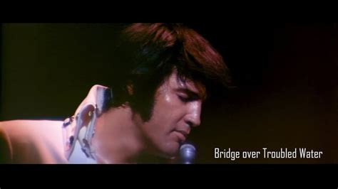 ELVIS PRESLEY - Bridge Over Troubled Water (Las Vegas 1970) New Edit 4K ...