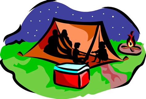 Camping kids summer camp clipart free clipart images clipartcow – Clipartix