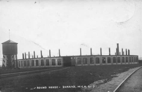 Durand's brick roundhouse. One of only a few full roundhouses in the ...