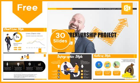 Entrepreneurship Projects Template - PowerPoint Templates and Google Slides