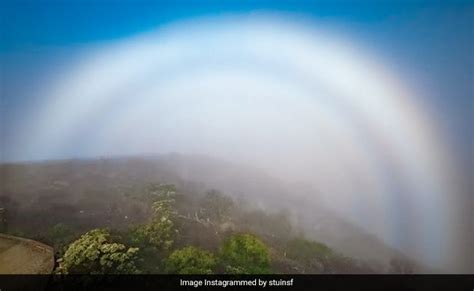 Photographer Shares Picture Of Mysterious Fogbow Formation, Surprises ...