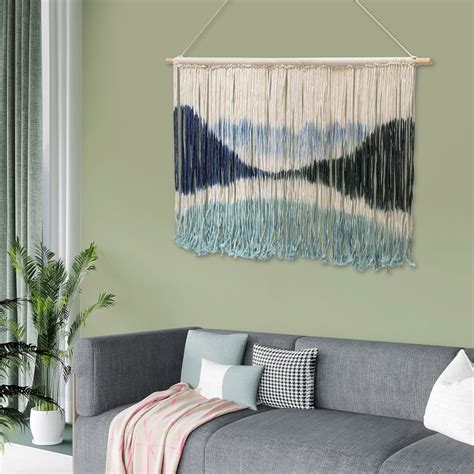 43*28in Large Macrame Wall Hanging Macrame Bedroom Wall Decor Handmade Tapestry - Walmart.com