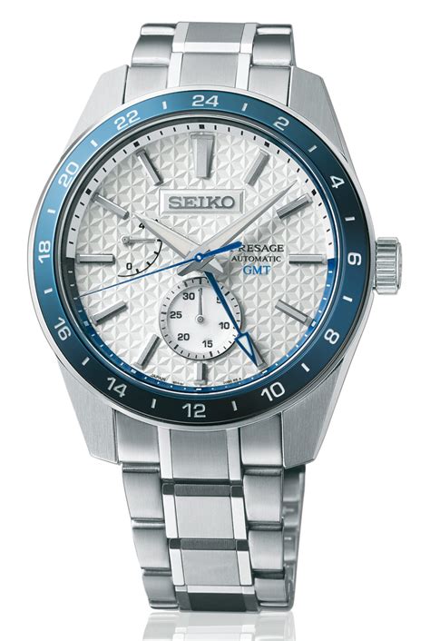 Seiko Presage Sharp-Edged GMT Watches | aBlogtoWatch