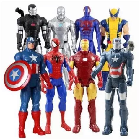 2018 Marvel Amazing Ultimate Spiderman Captain America Iron Man PVC ...