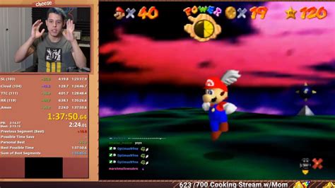 Twitch streamer Cheese reclaims Super Mario 64 120-star world record ...