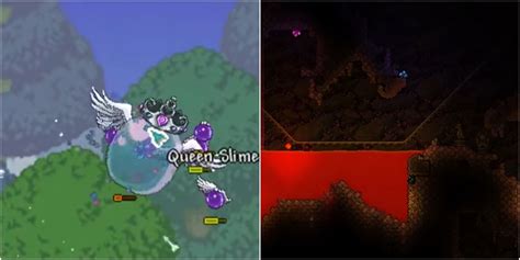 How To Summon And Defeat The Queen Slime Boss In Terraria