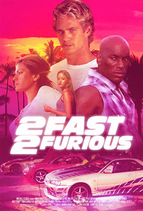 2 Fast 2 Furious by Haley Turnbull - Home of the Alternative Movie Poster -AMP-