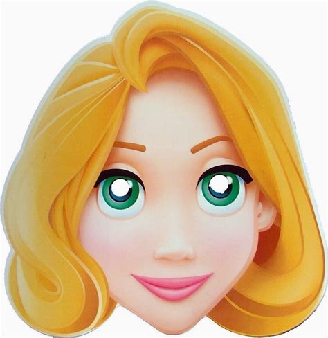 Oh My Fiesta! in english: Rapunzel Free Printable Masks. | Fiesta de ...