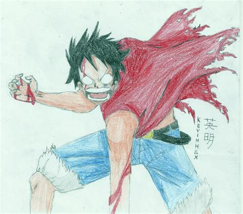 Angry Luffy by Kevinhex on DeviantArt