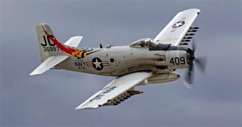 The A-1 Skyraider - Including the Toilet Bomb | War History Online