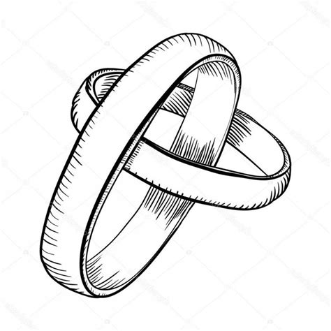 Wedding Ring Drawing at GetDrawings | Free download