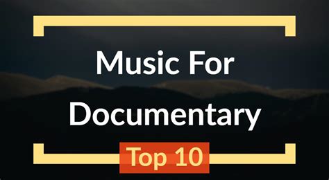 Best Music For Documentary - TunePocket