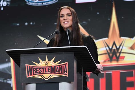 Stephanie Mcmahon: Wrestlemania 35 Press Conference East Rutherford -05 | GotCeleb