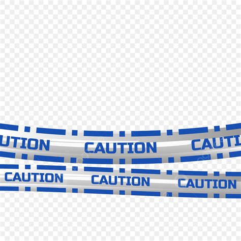 Caution Tapes Vector Hd Images, Blue And White Caution Police Tape Design, Police Tape Png ...