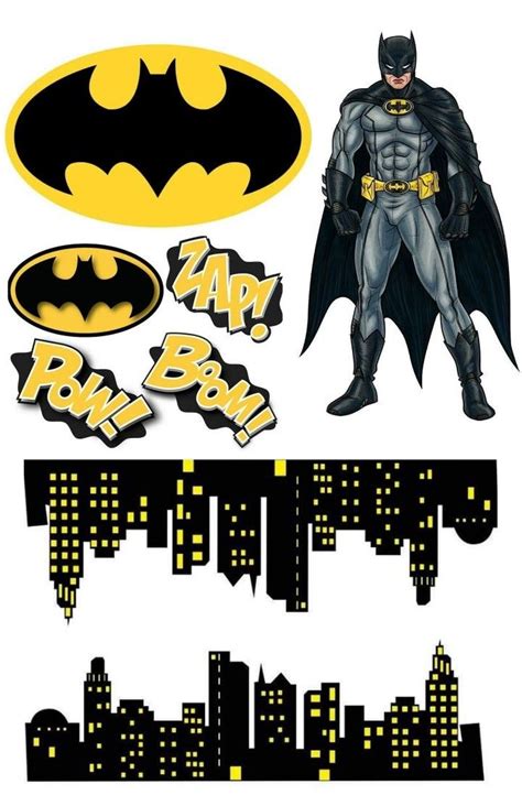 Batman cake topper set | Hulk, Dinosaurus, Prints