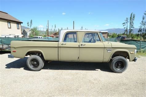 1970 Dodge Power Wagon Crew cab 4x4-Mint Condition - Classic Dodge Power Wagon 1970 for sale