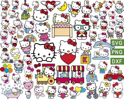 Hello Kitty svg, Hello Kitty birthday svg, Hello Kitty princ - Inspire Uplift