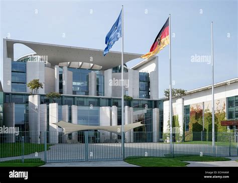 The Federal Chancellery building offical residence of the German ...