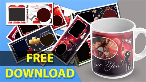 💕New LOVE MUG PSD TEMPLATES 2021 FREE Download By Somnath Photography - YouTube