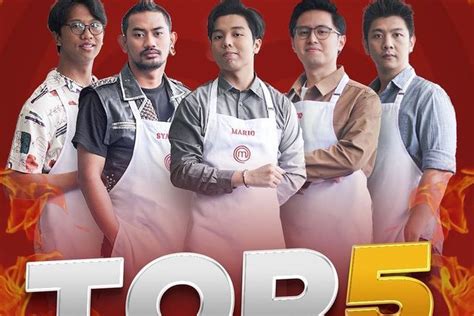 MasterChef Indonesia Season 10: Ini Top 5 Peserta Paling Populer Dengan ...