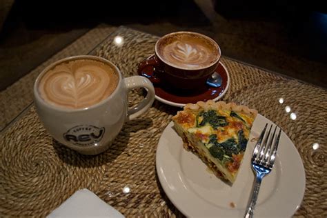 Power breakfast & Coffee Art at Rev Coffee | Espresso Art at… | Flickr