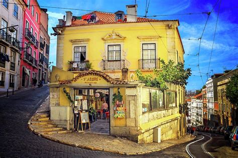 The Many Colors of Lisbon Old Town by Carol Japp | Lisbon, Old town, Lisbon tram