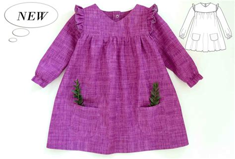 Annushka baby dress diaper cover patterns for toddler | Etsy