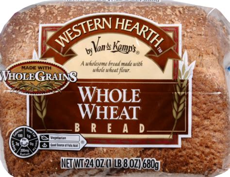 Van de Kamp's® Western Hearth™ Whole Wheat Bread, 24 oz - Kroger