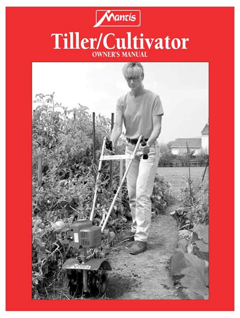 MANTIS TILLER/CULTIVATOR OWNER'S MANUAL Pdf Download | ManualsLib